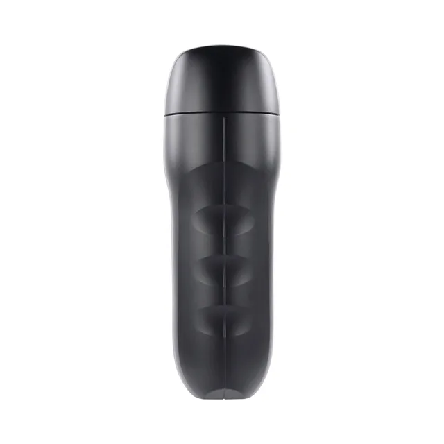 Front view of closed black Grip It ridged case