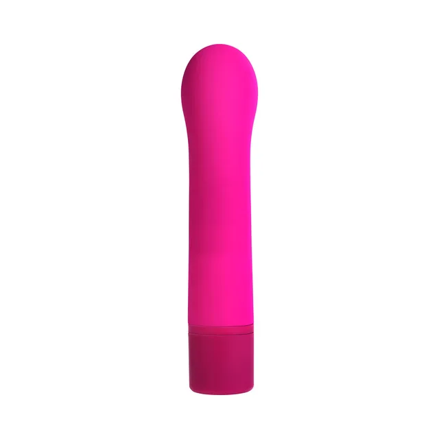 front view of pink Paradise G with rounded angled head