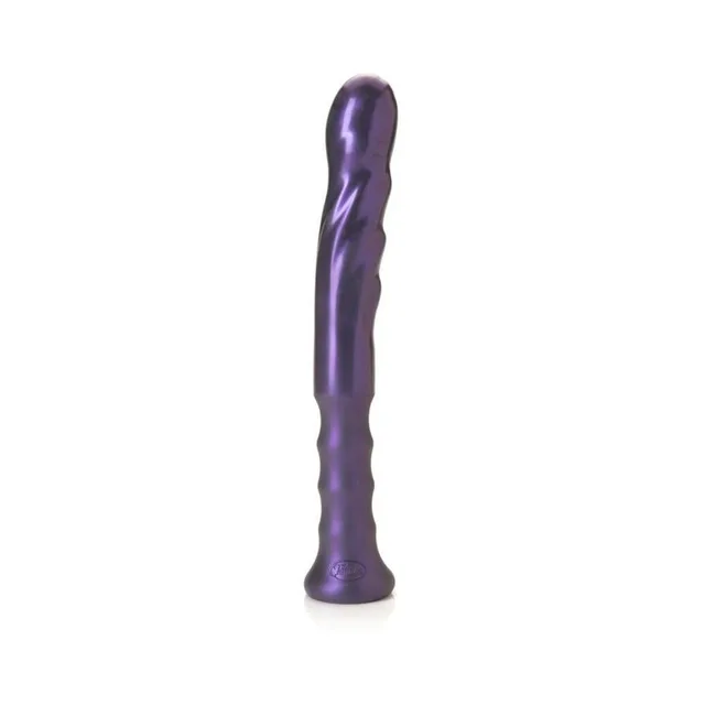 Right angle of Amethyst Echo Handle showing long textured shaft