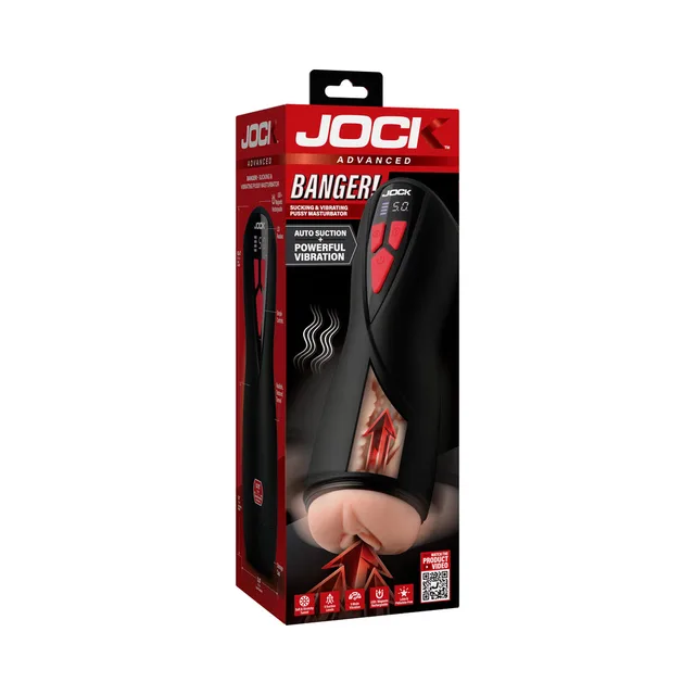 JOCK Advanced Banger black masturbator in retail box