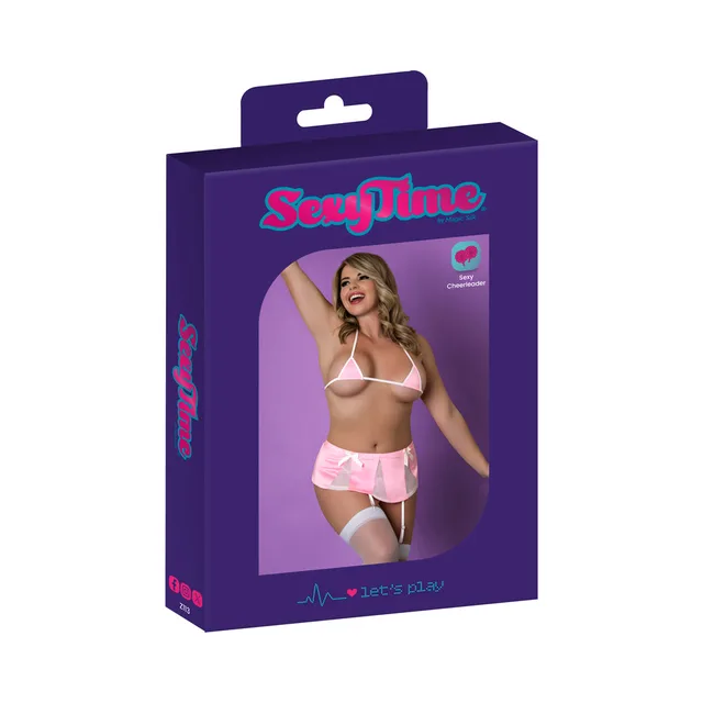 Magic Silk Half Time Honey pink set L/XL displayed in purple retail packaging
