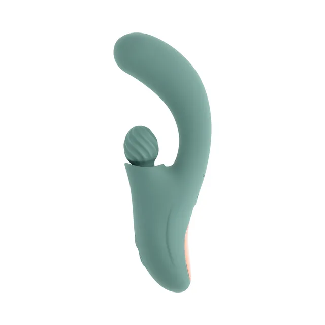 Evolved Spiral Charm mint front three-quarter view with ribbed round head