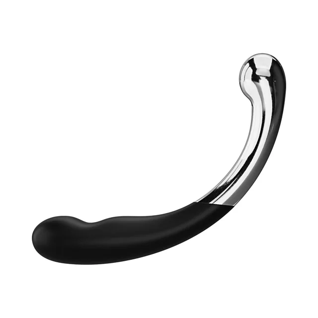 Fifty Shades Sweet Pressure wand curved silver shaft with black handle