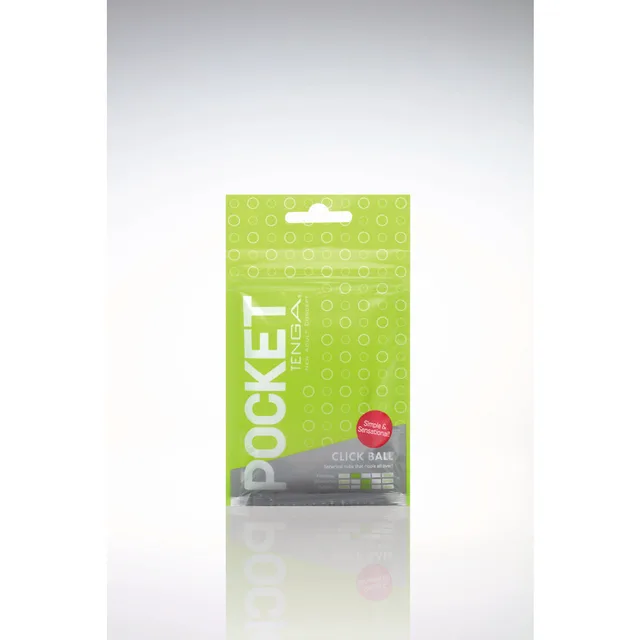 Tenga Pocket Click Ball flat pouch product view