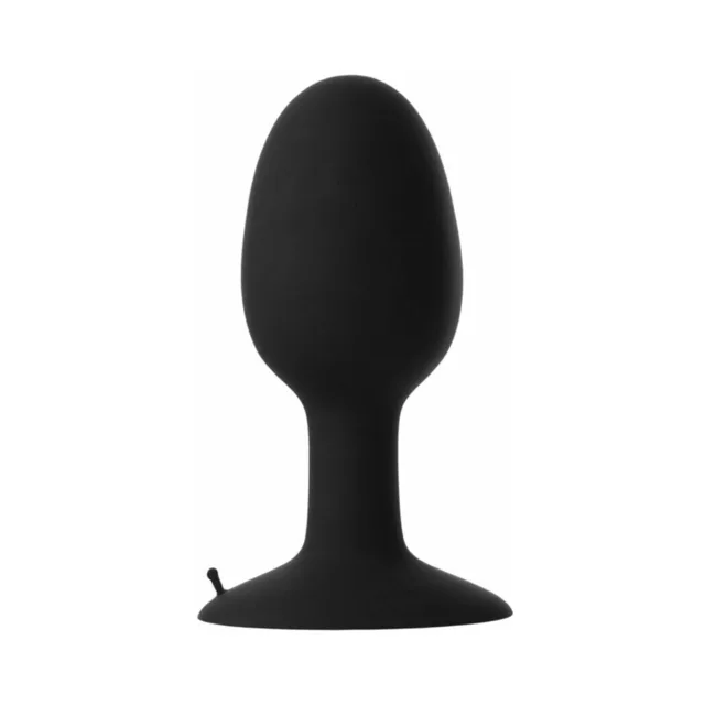 Large black Prowler RED weighted plug with curved base