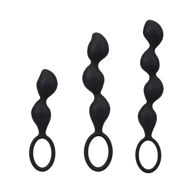 Mood Naughty black contour trainer set three graduated trainers together