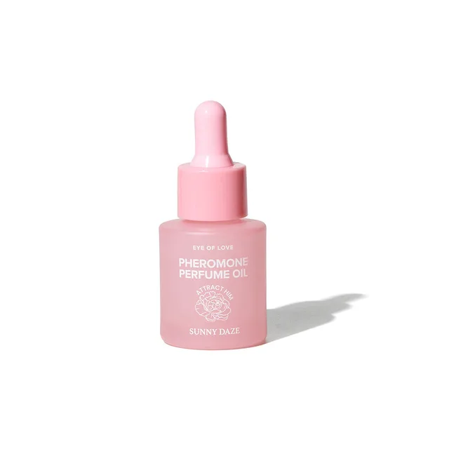 Pink Sunny Daze parfum oil dropper bottle