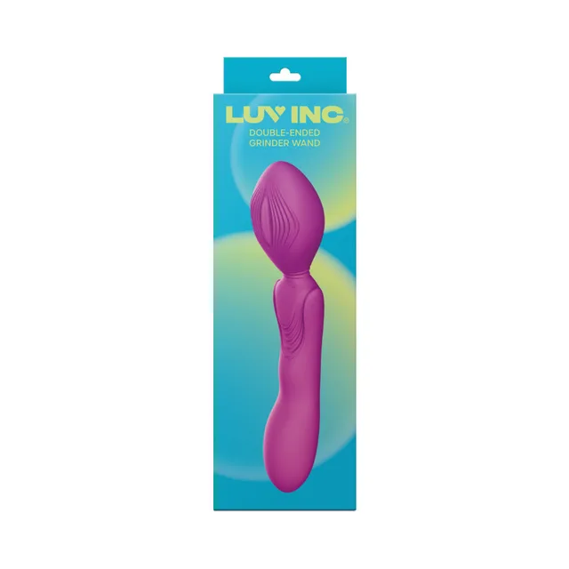 purple Luv Inc GW89 wand in turquoise hanging retail box