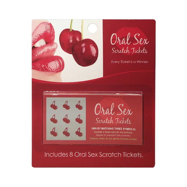 Kheper Games Oral Sex Scratch Tickets red retail sleeve