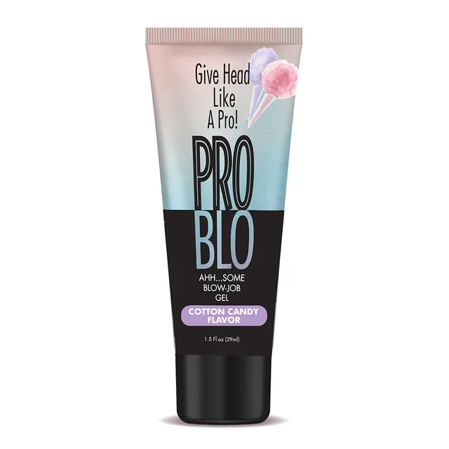 pastel Pro Blo Cotton Candy 1.5 oz gel tube with black flip cap