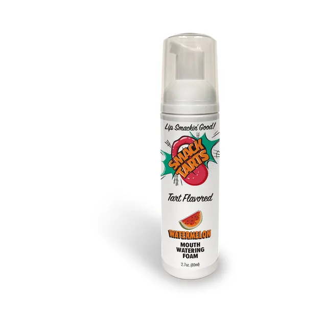 Smack Tarts Watermelon Foam in white 2.7 oz pump bottle