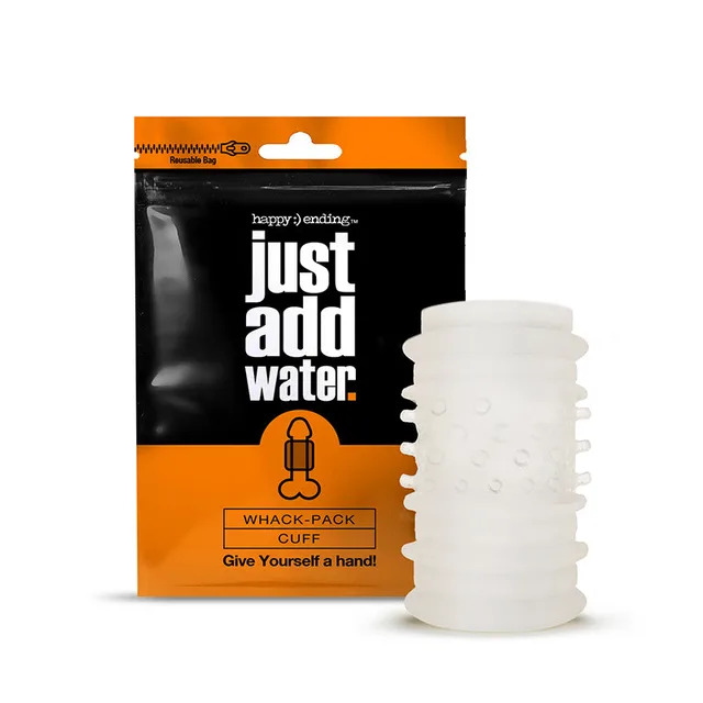 Whack Pack Cuff with black-and-orange pouch and white sleeve