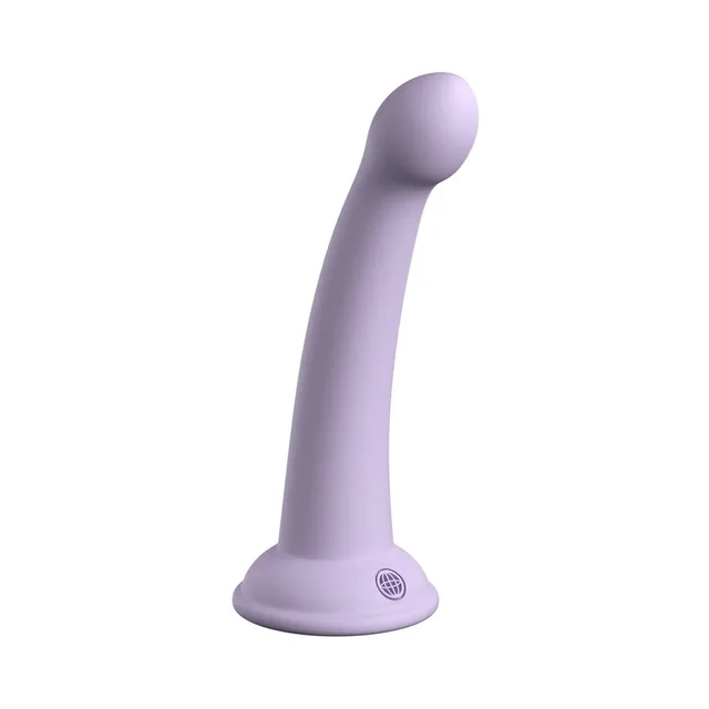 Angled view of purple Secret Explorer curved shaft