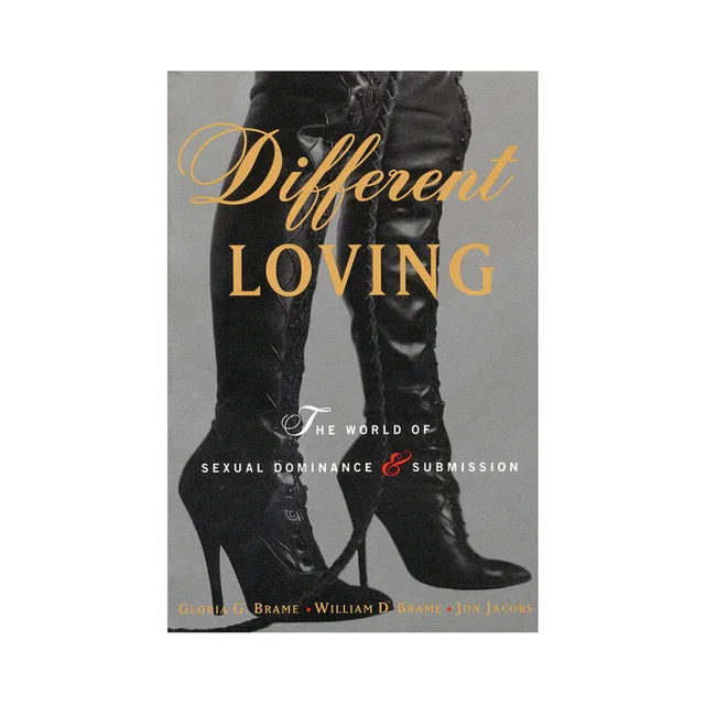 gray Different Loving paperback cover with gold title and black boots