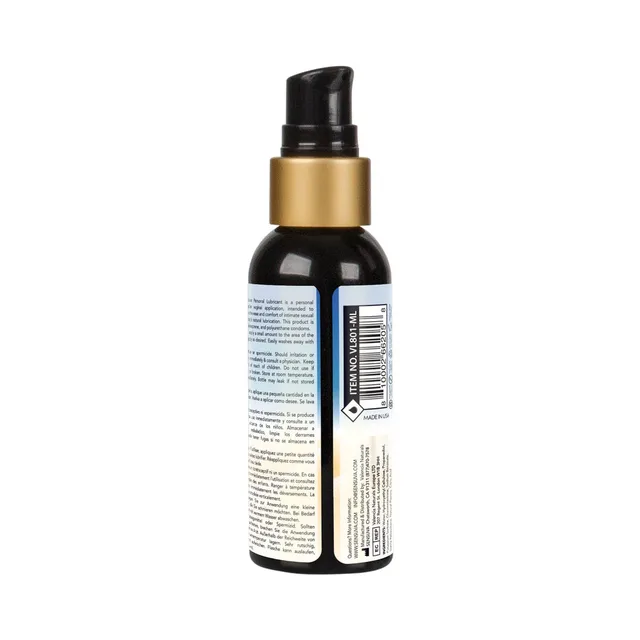 Sensuva Jelly Water-Based Personal Lubricant 2 oz. Bottle