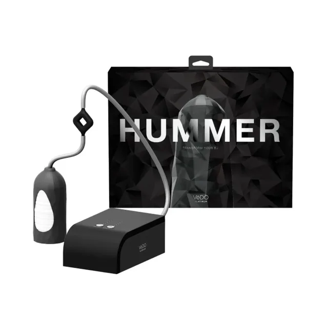 VeDO Hummer system with black case, base, sleeve and tubing