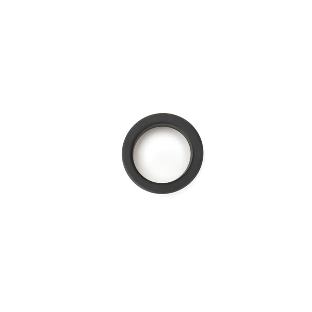 Top view of small black Prowler RED silicone ball stretcher