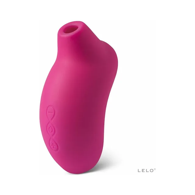 Cerise SONA with oval top opening and three side buttons