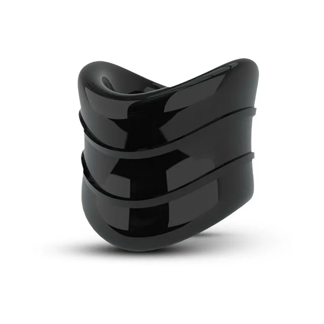 Close view of tall black layered Beef Ball Snug X-Long