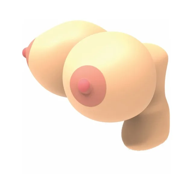 Hott Products Boobie Squirt Gun beige twin-breast water gun isolated