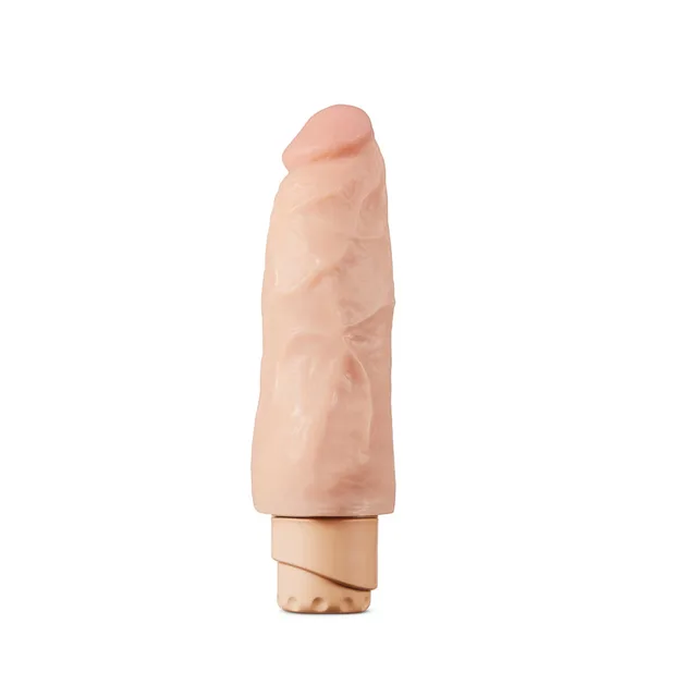 Dr. Skin Vibe 9 upright front view with thick molded shaft