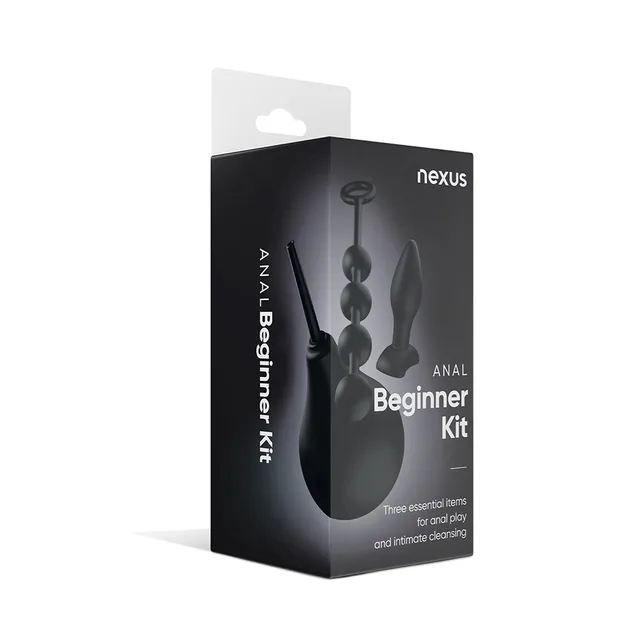 Nexus Anal Beginner Kit black retail box front