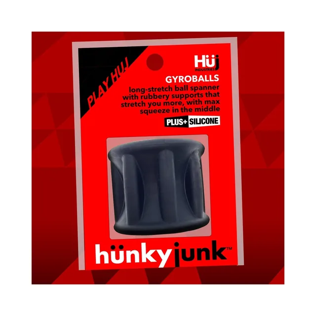 Hunkyjunk Gyroball Tar Ice in red retail package