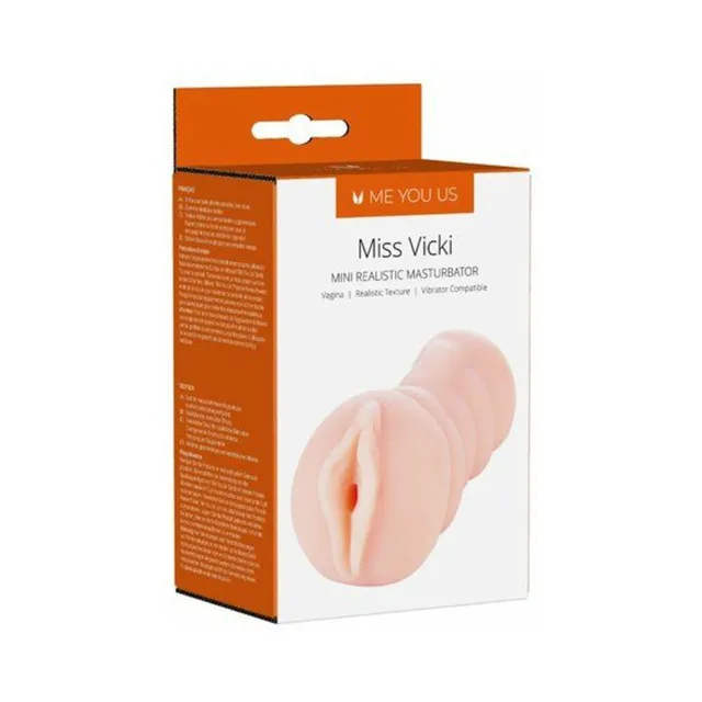 Me You Us Miss Vicki Mini vanilla masturbator retail box