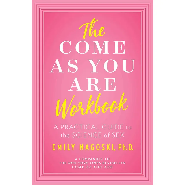 pink Come As You Are Workbook cover with white title and yellow handwritten accents