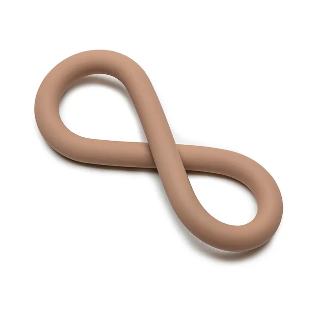 Perfect Fit Hefty Wrap Ring Skin Tone 4 light-tan figure-eight arrangement