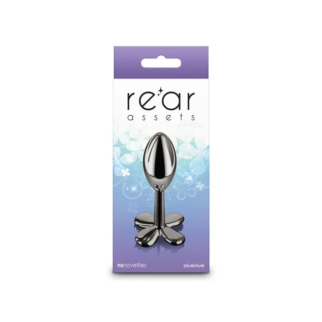 gunmetal Rear Assets tapered plug with clover base in blue box