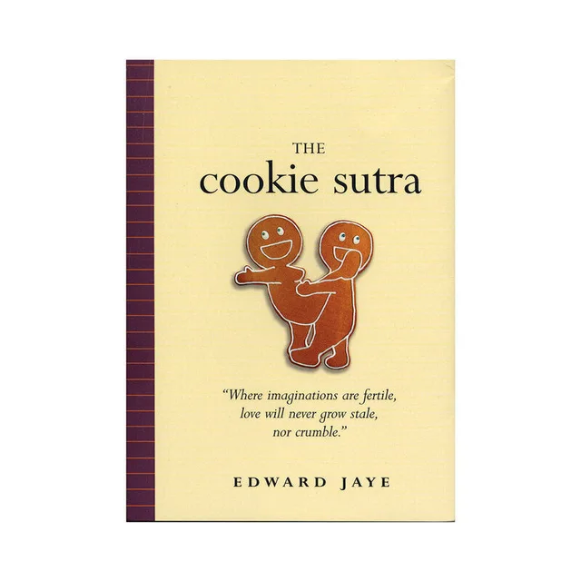 cream Cookie Sutra book cover with two illustrated gingerbread characters