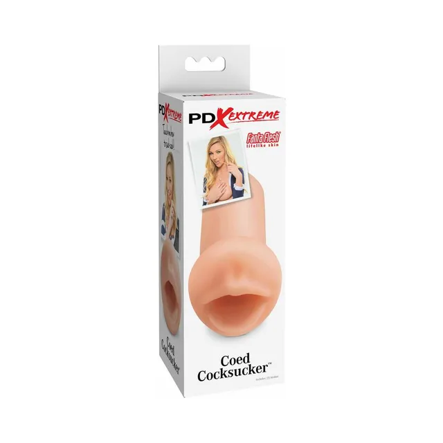 PDX Coed Cocksucker beige oral stroker retail box