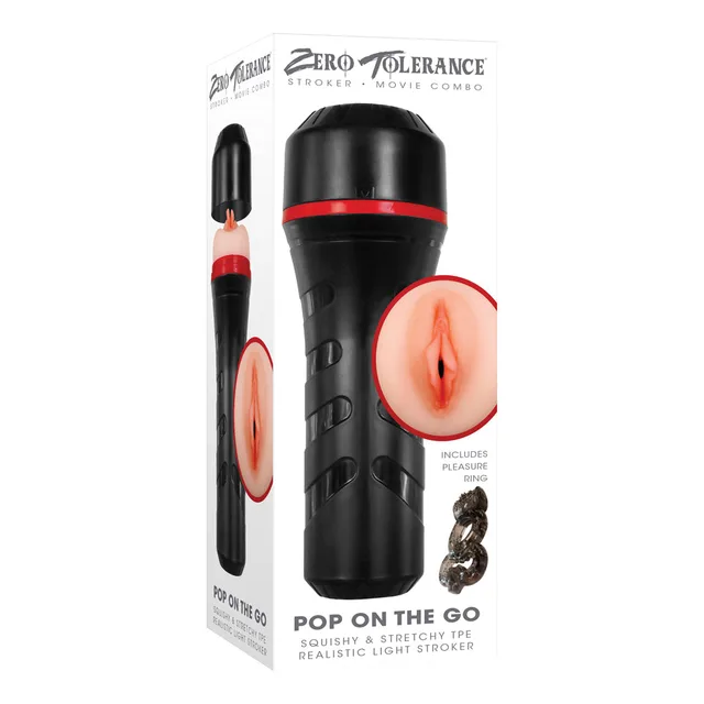 Zero Tolerance Pop On The Go stroker retail box