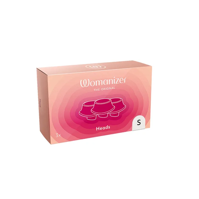 Front of Womanizer Type A warm gray small 3-pack box