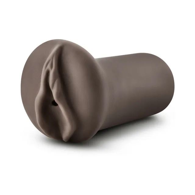 Blush Hot Chocolate Nicole Brown Stroker front sculpted opening