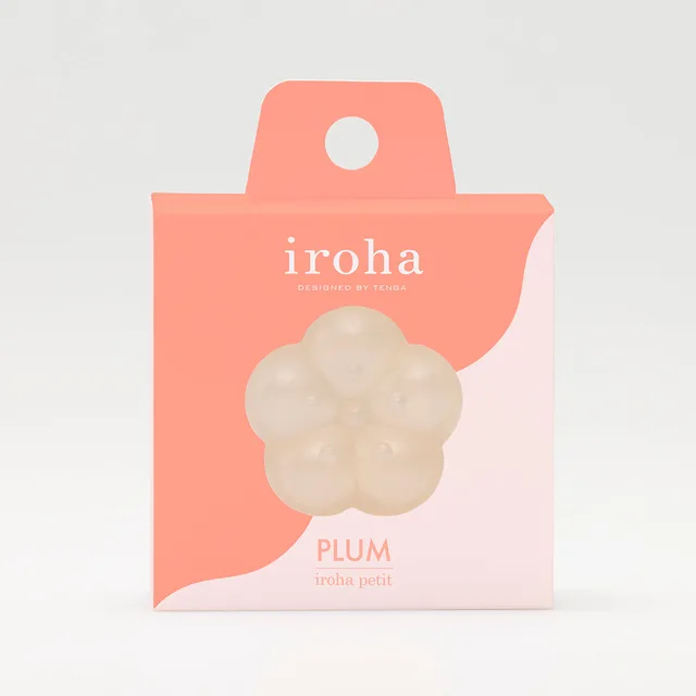 Front of coral iroha Petit PLUM retail package