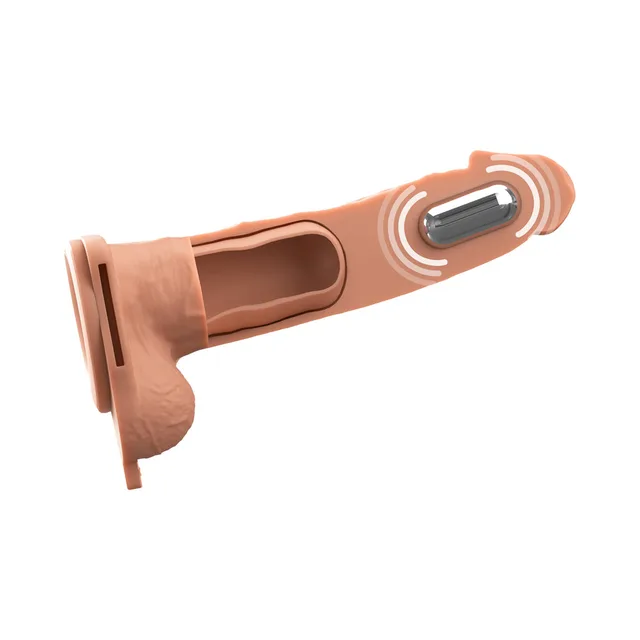 Side view of 7-inch light beige hollow shaft and control panel