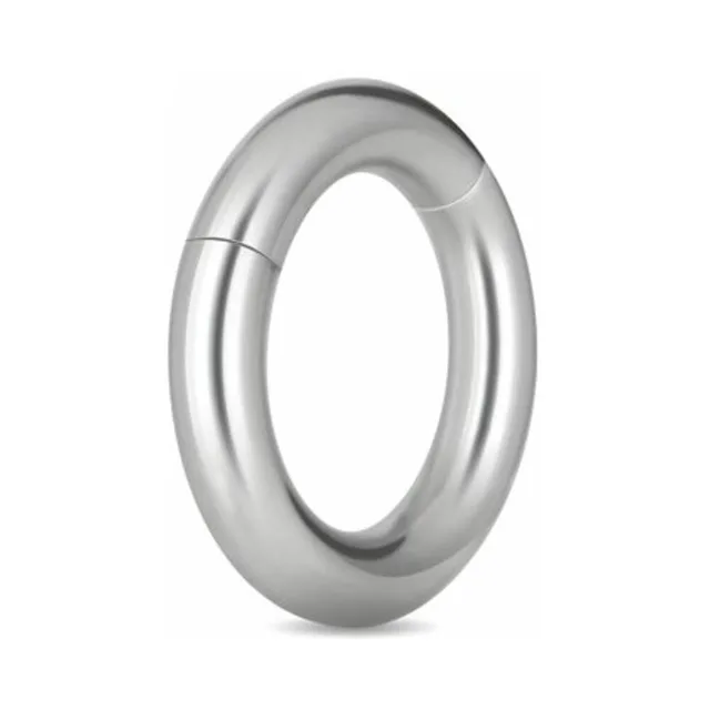 Polished silver Prowler RED 38mm stainless steel ring