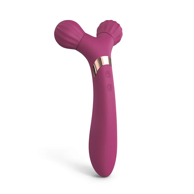 Plum Star Fireball massager with dual roller head