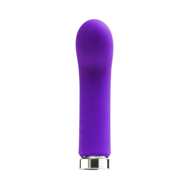 VeDO Geeplus Indigo Curved Bullet upright front view with curved bulb tip