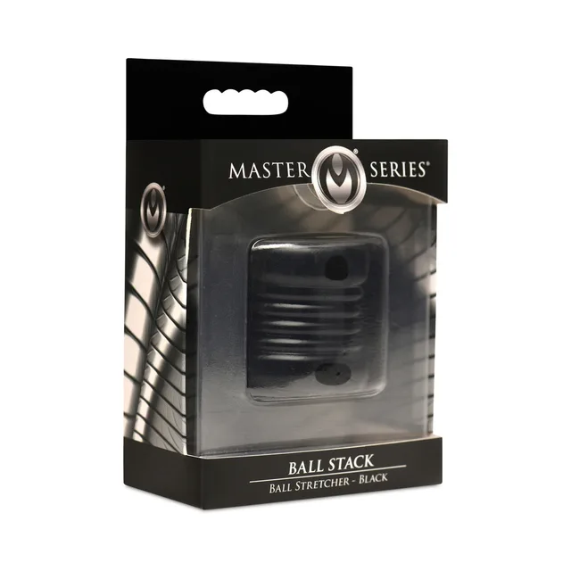 Master Series Ball Stack black TPE ring in window-front retail box