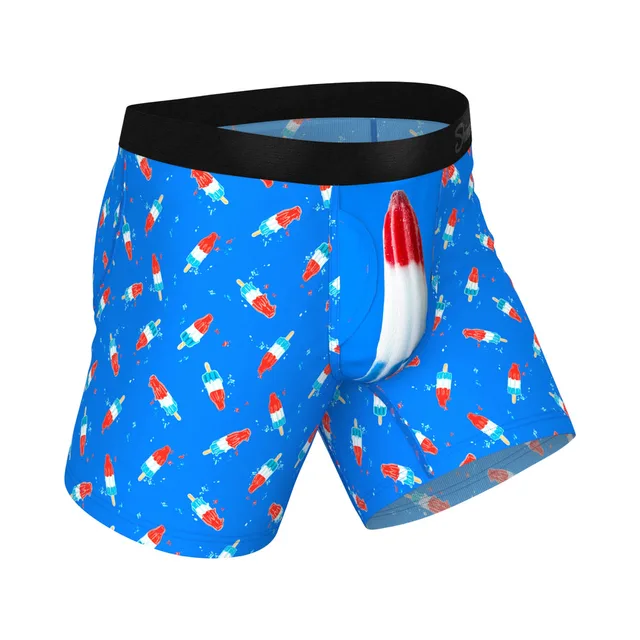 Angled front of size 2XL Popsicle Stick underwear