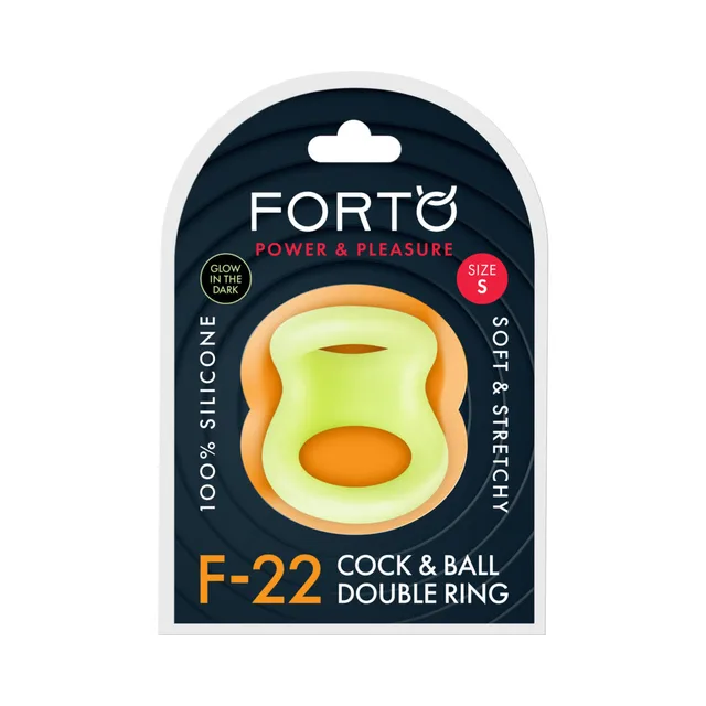 Forto F-22 small green D-ring retail package front