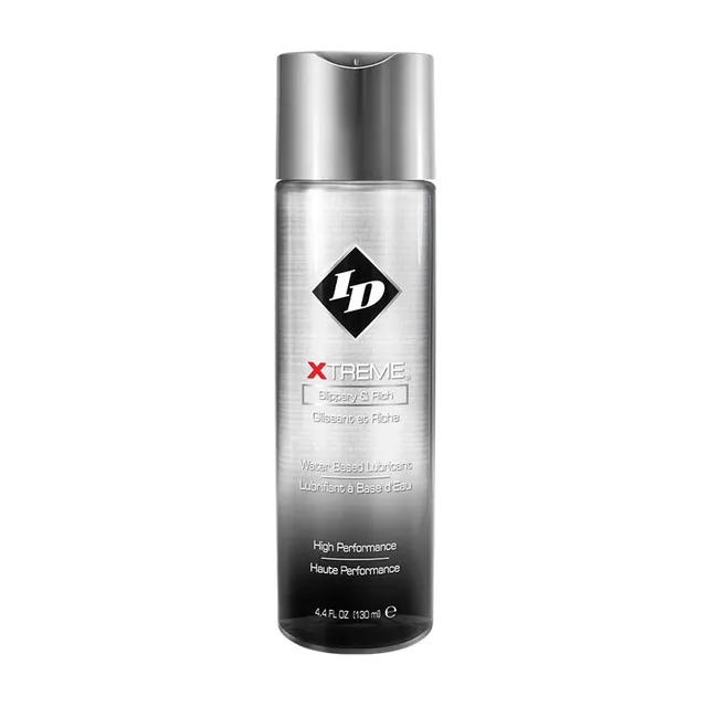 ID Xtreme 4.4 fl oz bottle with silver disc cap