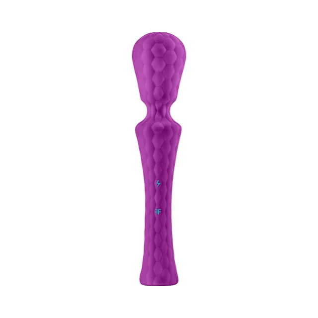 Front view of purple FemmeFunn Ultra Wand XL
