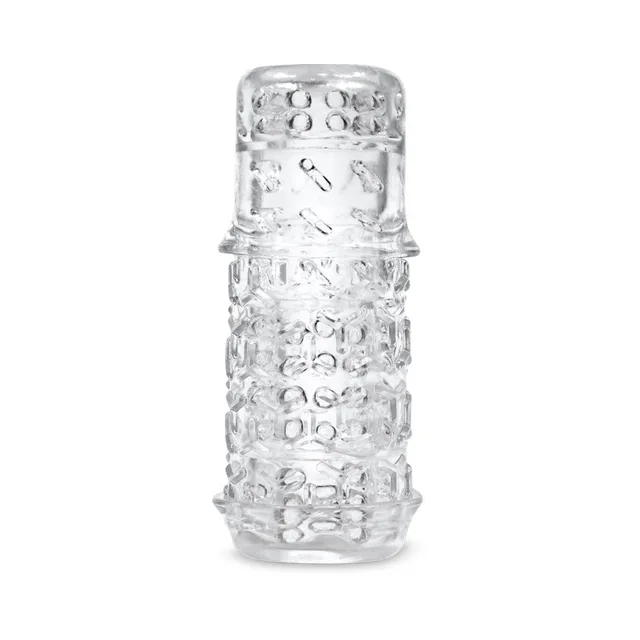 Full view of The Handy TrueGrip Gen 2 clear sleeve