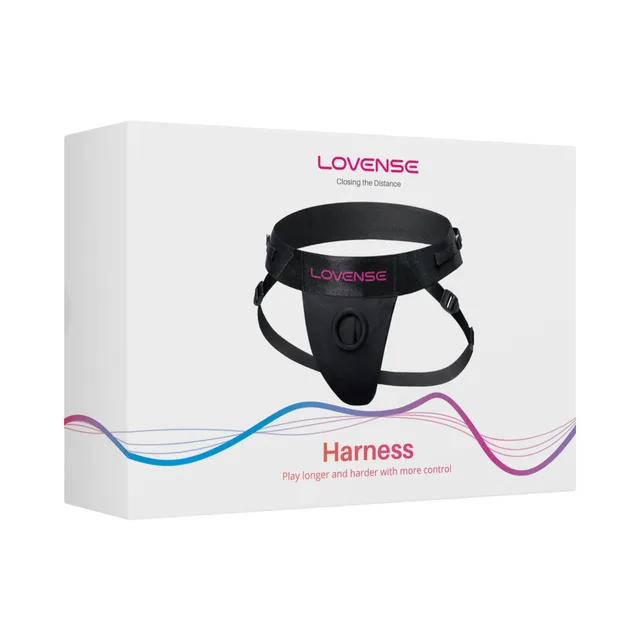 Boxed black Lovense Strapless Harness for Lapis
