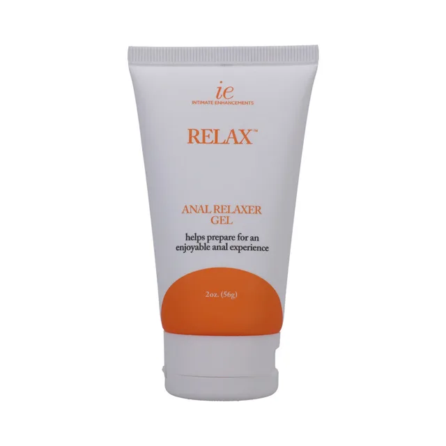 Doc Johnson Relax Anal Gel Bulk white two-ounce squeeze tube front