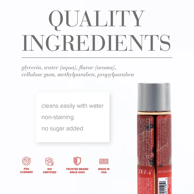 System JO H2O Succulent Watermelon rear bottle and ingredient graphic